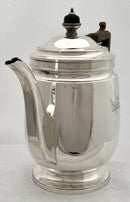 Georgian, George III, Silver Coffee Biggin. London 1817 Rebecca Emes & Edward Barnard I. 17 troy ounces.