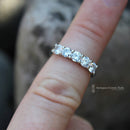 Platinum Diamond 1.03cts Five Stone Ring
