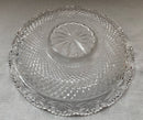 Victorian Silver Plated & Cut Glass Centrepiece with Mirrored Plateau. Henry Wilkinson & Co. of Sheffield, circa 1850 - 1870.