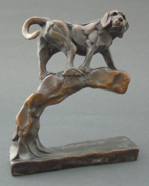 Edward Waites Sculpture, Bronze Baboon