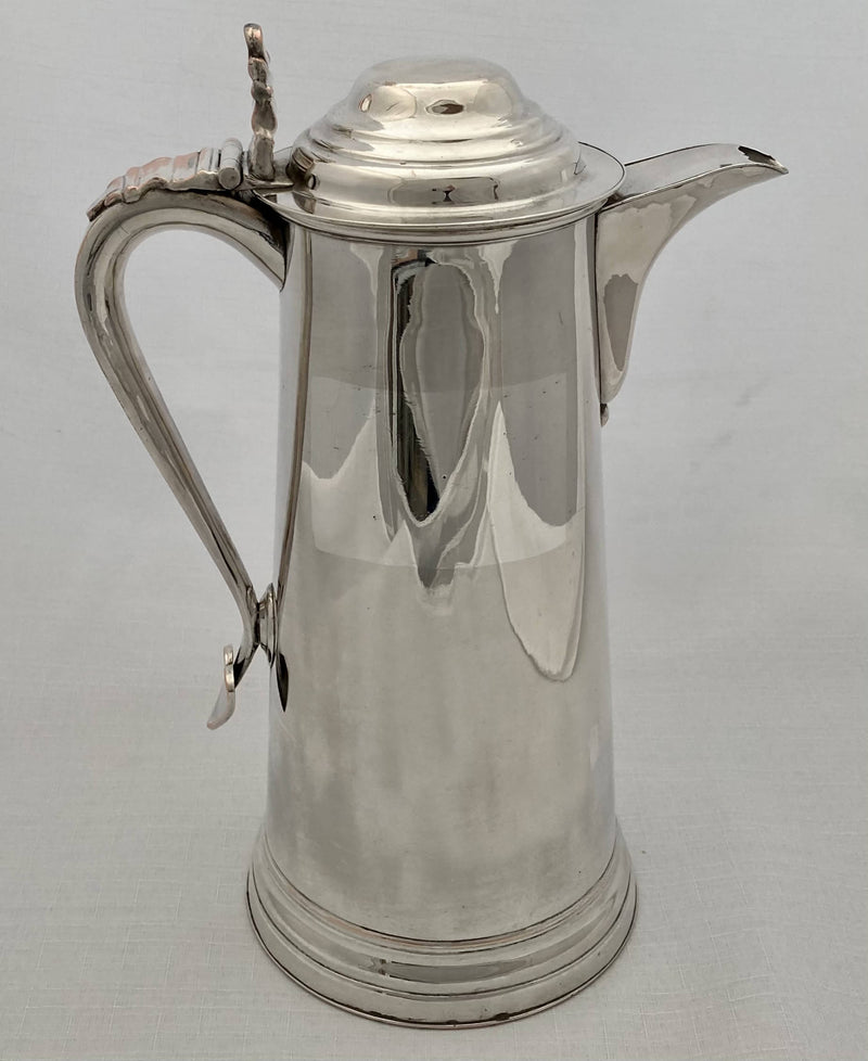 Georgian, George III, Old Sheffield Plate Flagon. Dan Holy, Parker & Co. circa 1810.