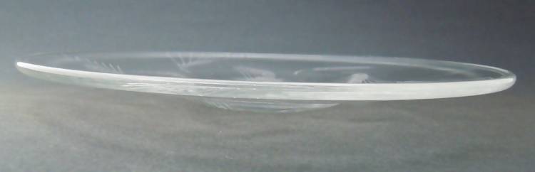 Large Lalique "Arras" design platter