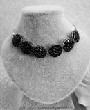 New Pave Set Boi Ploi Black Spinel Bolo Bracelet in Platinum Overlay Sterling Silver - 6.750 Ct
