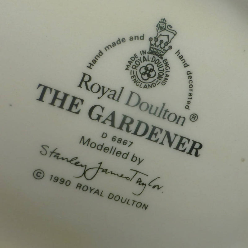 Royal Doulton Large Character Jug The Gardener D6867