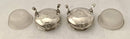 Georgian, George III, Pair of Silver Salts. London 1764. 3 troy ounces.
