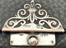 Late Victorian Silver Mounted Leather Purse. London 1900 William Amaziah Ellwick.