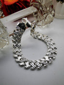 New Limited Edition Italian Sterling Silver Bracelet - 7.5"