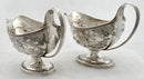 Georgian, George III, Pair of Silver Sauce Boats. London 1800 Godbehere, Wigan & Boult (Bult). 12 troy ounces.
