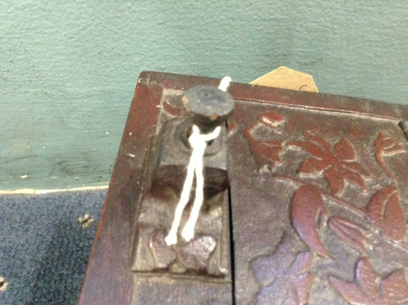 19th/Early 20th Century Folk Art Mariners Cigarette Box/Dispenser