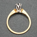 18ct gold c.3ct diamond solitaire ring