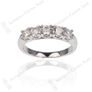18ct White Gold Diamond 1.09cts Five Stone Ring