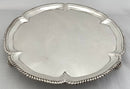 Georgian, George III, Hexafoil Silver Salver. London 1766. 28.5 troy ounces.