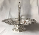 A striking late Georgian Old Sheffield Plate basket with applied fruiting vine decoration, circa 1830.