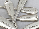 Barons of Feversham, Duncombe Park, Helmsley: Twelve George III Silver Tablespoons. 32.8 troy ounces.