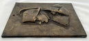 Napoleon Bonaparte Brass Relief Plaque.