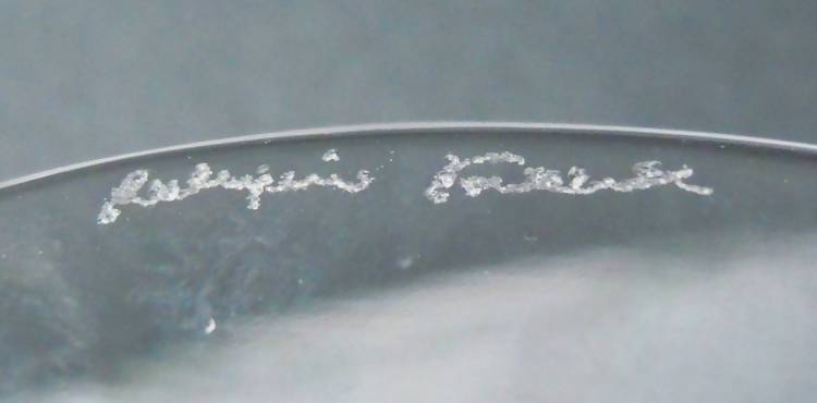 Lalique "Vincennes" paperweight