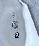 Maltese Roman Standard Silver Soup Ladle, Geraldo Pace, circa 1860. 6.7 troy ounces.