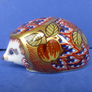 Royal Crown Derby Paperweight Orchard Hedgehog (Boxed)