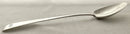 Georgian, George IV, Silver Basting Spoon. London 1822 Solomon Royes. 4.2 troy ounces.