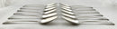 Georgian, George III, Set of Twelve Crested Silver Tablespoons. Newcastle 1800, John Langlands II. 25.7 troy ounces.
