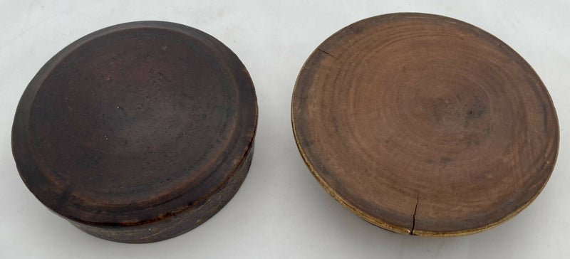 19th Century Gilt Wood Table Snuff Box.