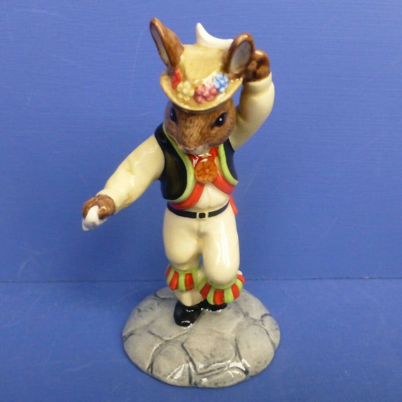 Royal Doulton Bunnykins Figurine - Morris Dancer DB204 (Boxed)