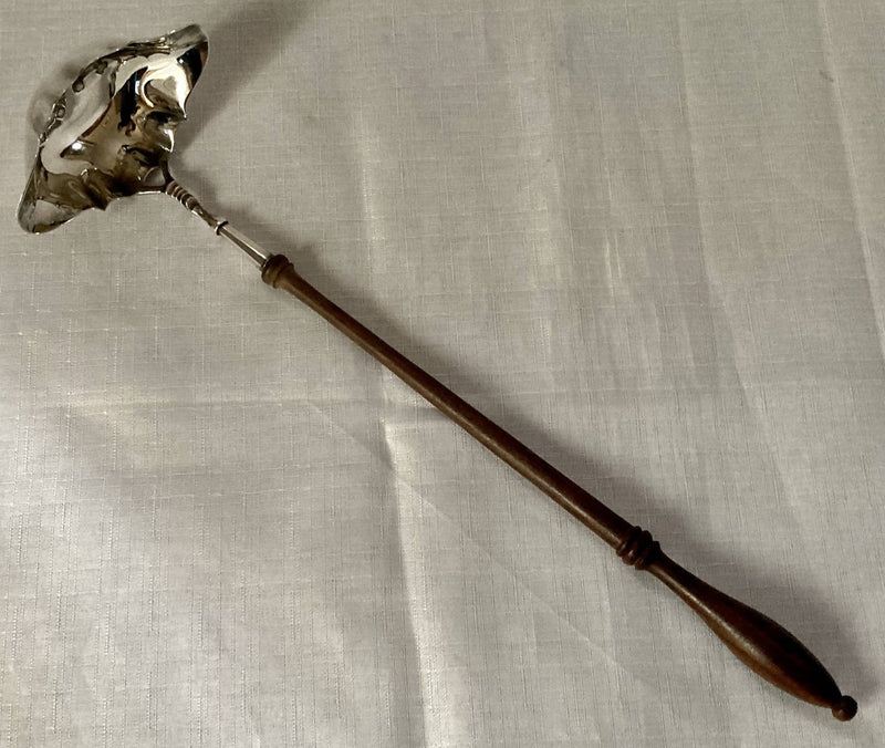 George II Style Silver Toddy Ladle. London 1975 Da-Mar Silverware (David Shaw & Martin Collins).