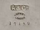Edwardian Silver Plated Coffee Pot. Asprey & Co. circa 1905.