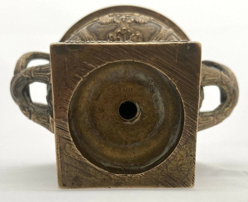 Warwick Vase Brass Car Mascot, circa 1925.