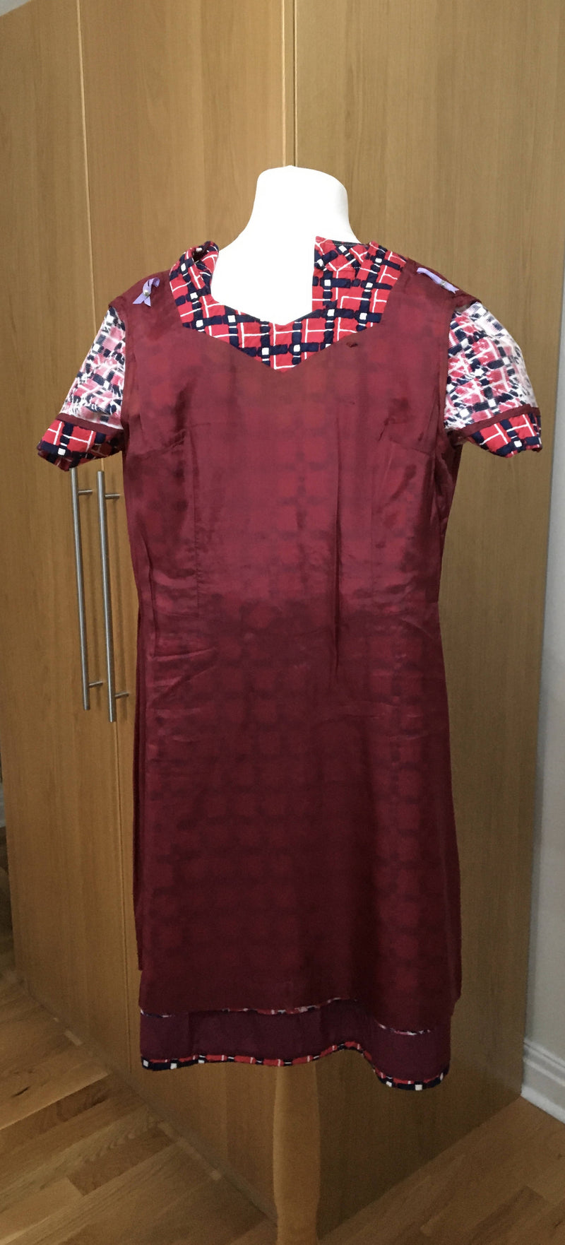 Pret-a-Porter 1960s Vintage Shift Mod Dress.