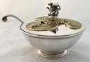 Elizabeth II Silver Bowl & Sifter Ladle for the Investiture of Charles, Prince of Wales. London 1968 Asprey & Co. Ltd. 17.4 troy ounces.