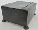 Georgian, George III, Crested Pewter Tobacco Box, circa 1805.