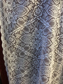 Adele victorian design wide Cotton Lace Curtain Panelling By the metre....Width 120” 300cms