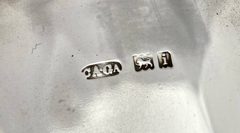 Edwardian Silver Cigarette Case. London 1904 Charles & George Asprey. 1.6 troy ounces.