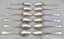 Barons of Feversham, Duncombe Park, Helmsley: Twelve George III Silver Tablespoons. 32.8 troy ounces.