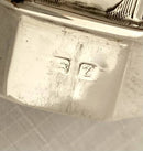 George V Octagonal Silver Caster. Birmingham 1924 Asprey & Co. Ltd. 6 troy ounces.