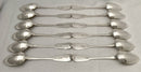 Georgian, George IV, Set of Twelve Crested Irish Silver Tablespoons. Dublin 1825-28 William Cummins. 30 troy ounces.
