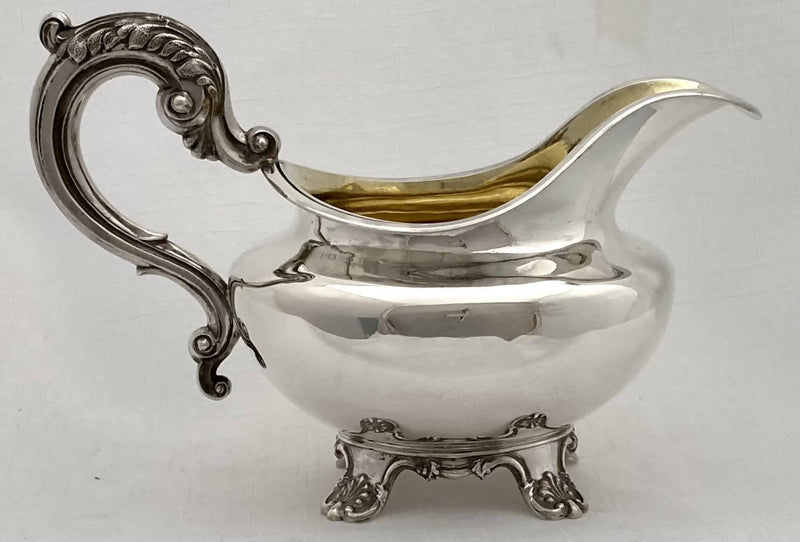 William IV Silver Tea Service. York 1836 - 38 James Barber & William North. 42 troy ounces.