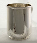 Georgian, George I, Britannia Silver Mug. London 1718. Charles Overing. 7 troy ounces.