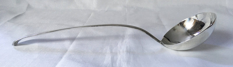 Georgian, George III, silver soup ladle. London 1796 George Smith III & William Fearn. 5.4 troy ounces.