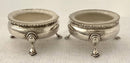 Georgian, George III, Pair of Silver Salts. London 1764. 3 troy ounces.