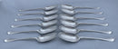 Georgian, George II, set of Twelve Scottish Silver Tablespoons. Edinburgh 1754 Lothian & Robertson. 27 troy ounces.