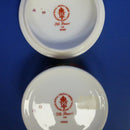 Royal Crown Derby Old Imari 1128 Solid Gold Band Round Trinket Box