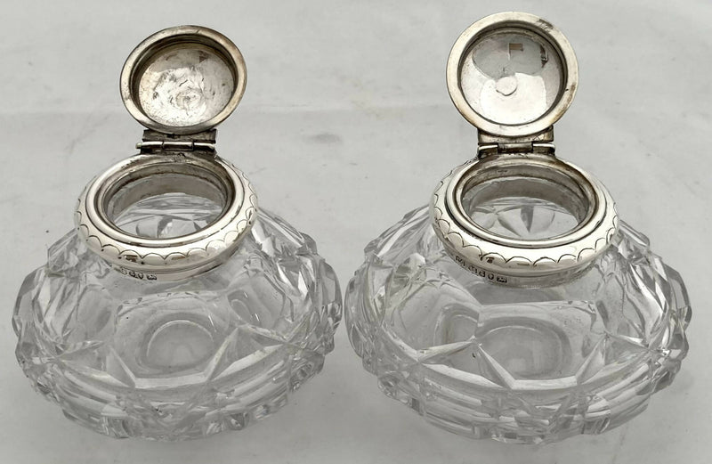 Victorian Silver Figural Inkstand: Bugle Major Alexander White, 52nd Light Infantry. Sheffield 1866 Fenton Brothers. 32 troy ounces.