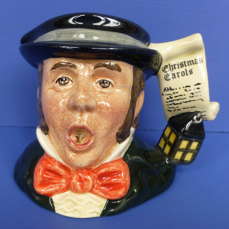 Royal Doulton Miniature Character Jug - Caroler D7007