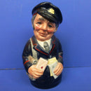 Royal Doulton Doultonville Toby Jug - Pat Parcel The Postman D6813 (Boxed)
