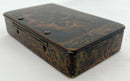 A Napoleon Bonaparte Penwork Snuff Box, circa 1830.