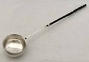 Georgian, George III period, white metal toddy ladle, circa 1810.