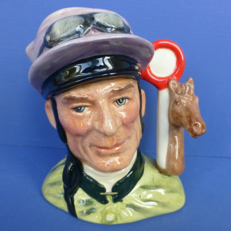 Royal Doulton Small Character Jug - Jockey D6877