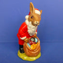 Royal Doulton - Santa Bunnykins Happy Christmas DB17 (Boxed)